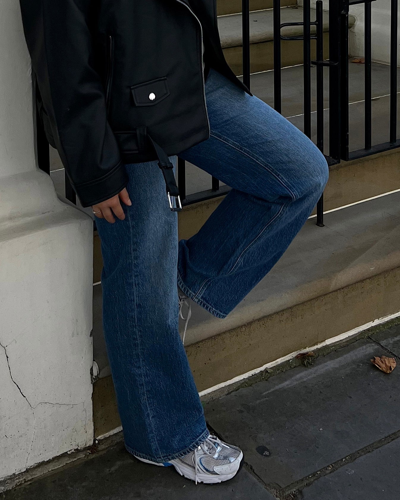 VMTESSA Wide Jeans - Medium Blue Denim